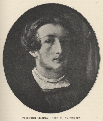 Frederick Leighton, Aged 21, By Himself