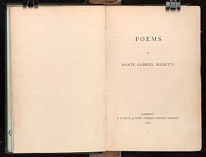 Facsimile images available for Poems (1870): First Edition