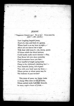 Facsimile images available for Exhumation Proofs for the 1870 Poems, Second Issue, copy 2
