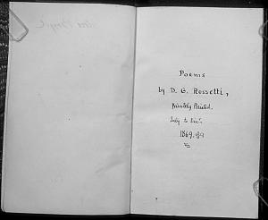 Facsimile images available for Poems, Privately Printed: Second Trial Book, Alice Boyd/Lasner copy.