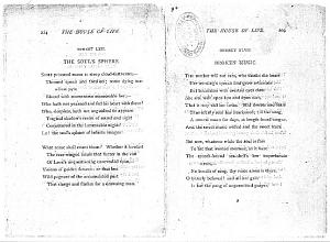 Facsimile images available for Ballads and Sonnets (1881), proof Signature P (Delaware Museum, 9 May proof,
                    copy 2) 