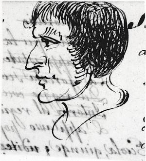 Profile of Man's Face