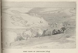 First Sight of Jerusalem (1854)