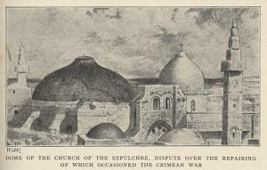 Dome of the Church of the Sepulchre, Dispute over the Repairing of which Occasioned the Crimean War