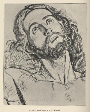 STUDY FOR HEAD OF CHRIST