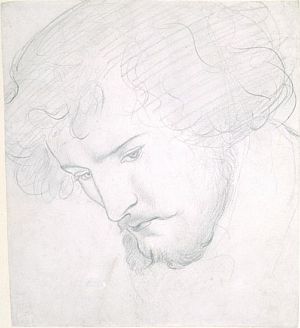 The Seed of David (study for head of King David)