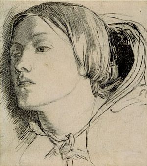 Found (study for head of woman)