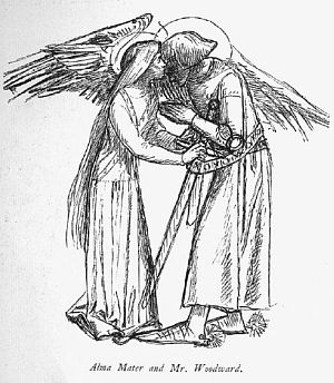 Sir Galahad and an Angel
