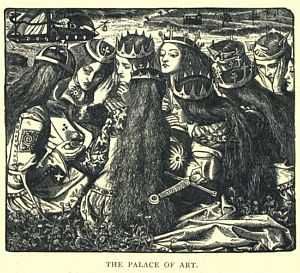 King Arthur and the Weeping                         Queens