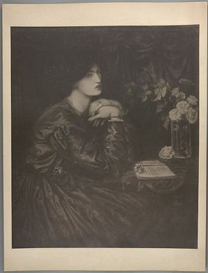 Mrs. William Morris [print]