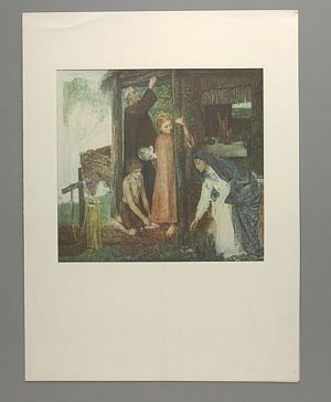 The Passover in the Holy Family [print]