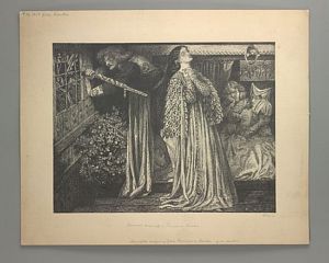 Sir Launcelot in the Queen's Chamber [print]