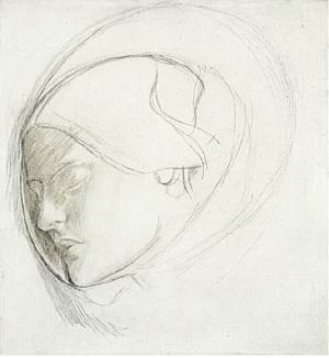 Found (study for head of woman)
